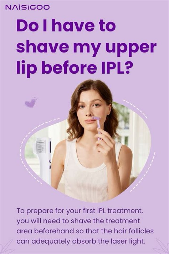 Can females shave their upper lip?
