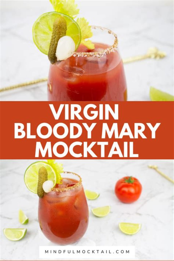 Can I have a Virgin Bloody Mary while pregnant?