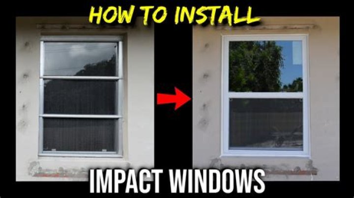 Can I install impact windows myself?