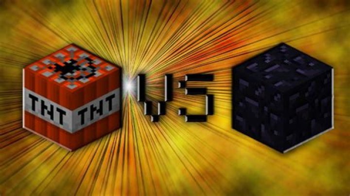 Can TNT destroy obsidian?