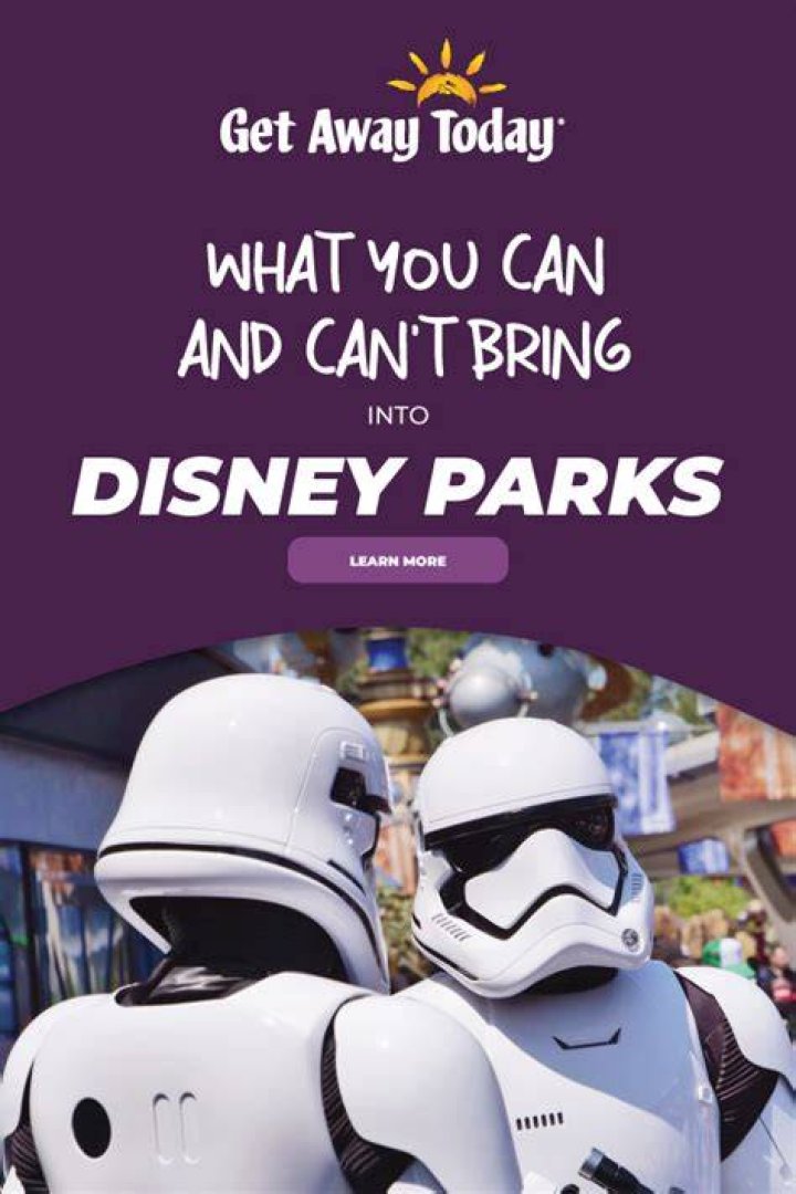 Can you bring a gun to Disney?