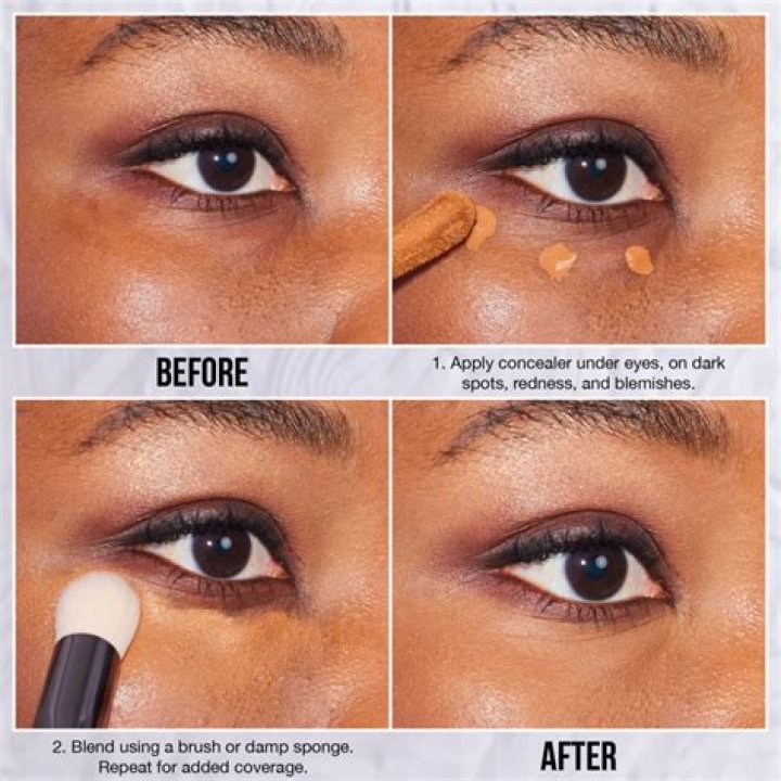 Do you let your concealer sit before blending?