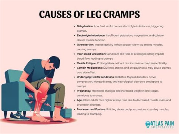 Does leukemia cause leg cramps?