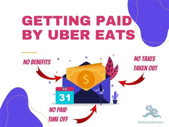 Does Uber Eats only pay tips?