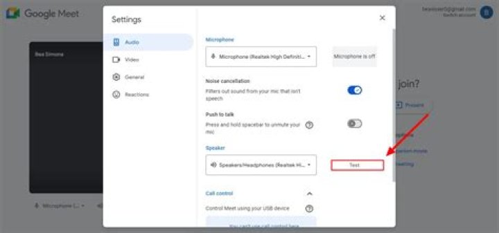 How do I change my Google Meet settings?