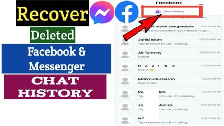 How do I find Messenger history?