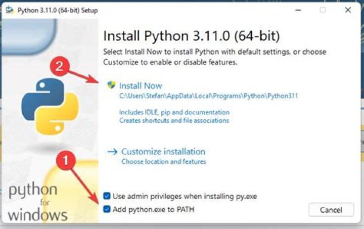 How do I install Python 3.7 on Windows 10?