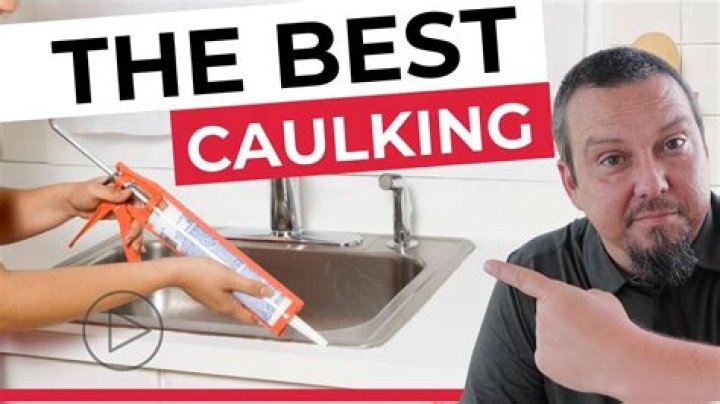 How do you fix a bad caulking line?