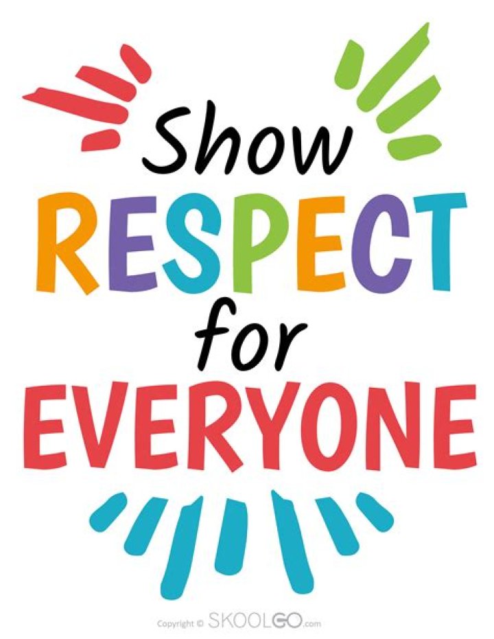 How do you gain respect from everyone?