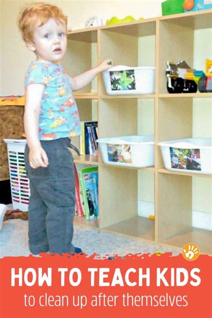 How do you get kids to pick up their mess?