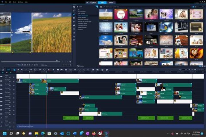 How do you make a fast video with pictures?