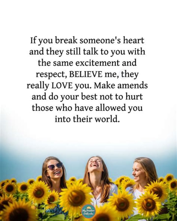 How do you make amends with someone who won't talk to you?