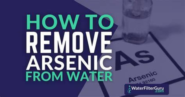 How do you remove arsenic from vegetables?