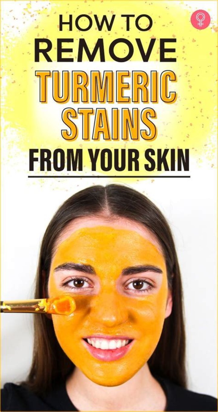 How do you remove the skin from turmeric?