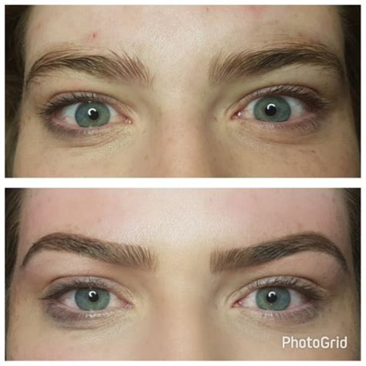 How long should I leave olive oil on my eyebrows?