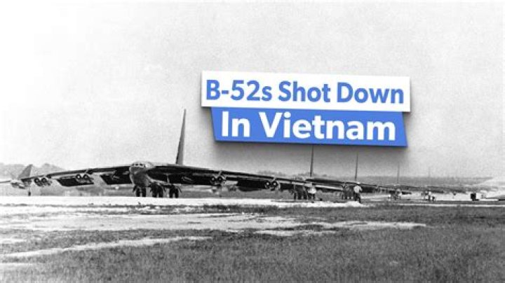 How many B-52 were shot down in Vietnam?
