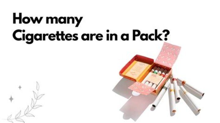 How many cigarettes is normal a day?