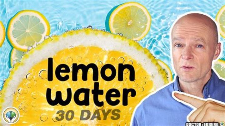 How many times a day should you drink lemon water?