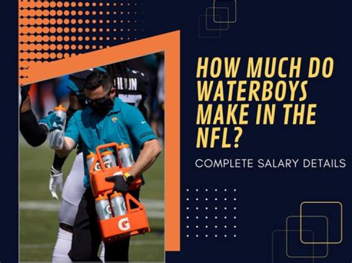 How much do waterboys make in NFL?