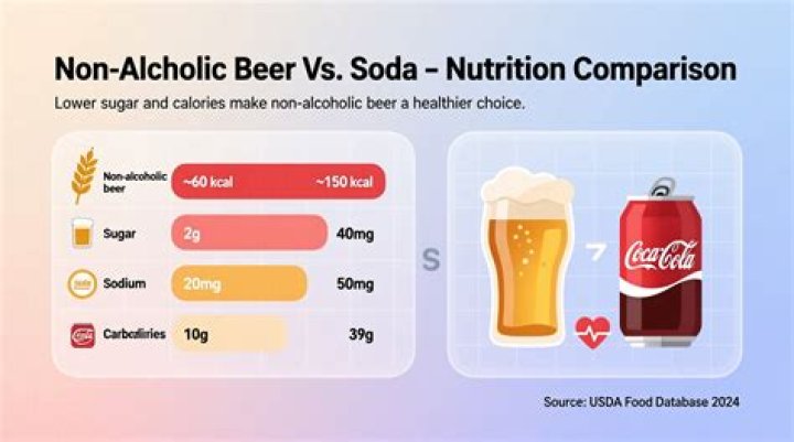 Is beer healthier than soda?