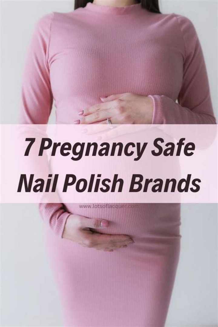 Is gel polish safe for pregnancy?