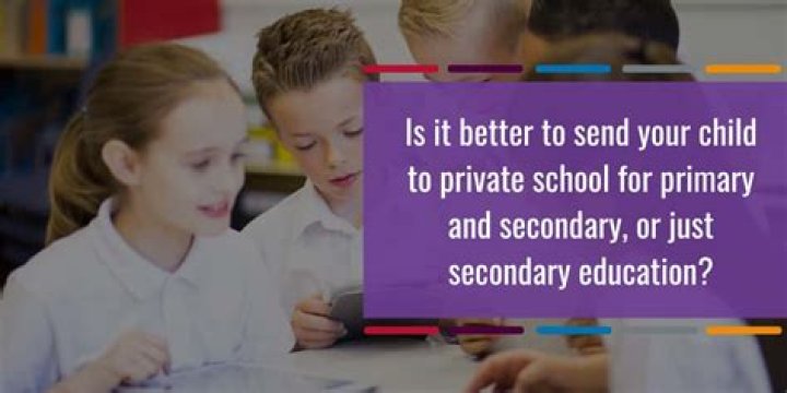 Is it better to send child to private school?