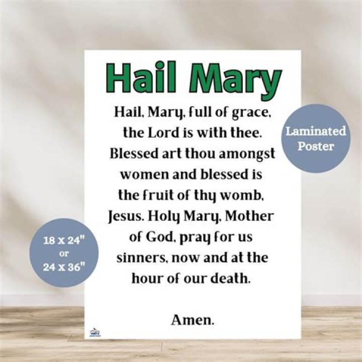 Is the Hail Mary prayer in the Bible?