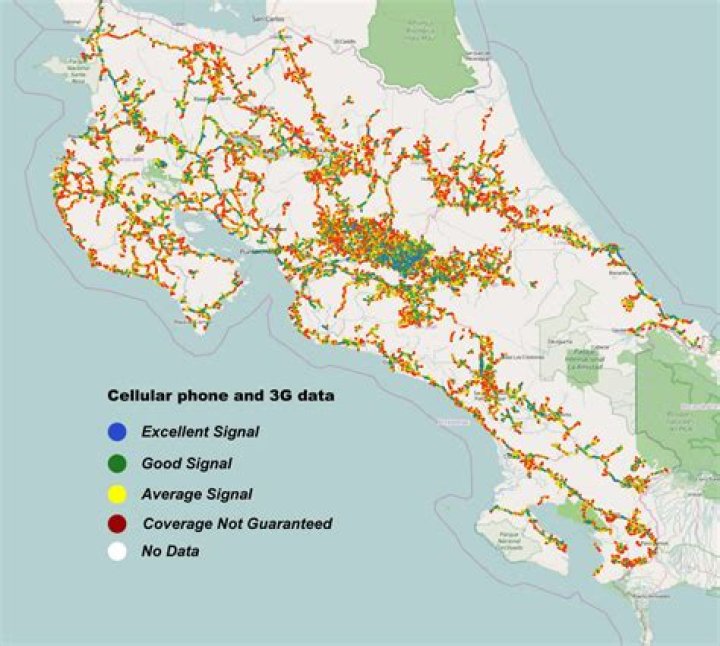 Is there good cell coverage in Costa Rica?