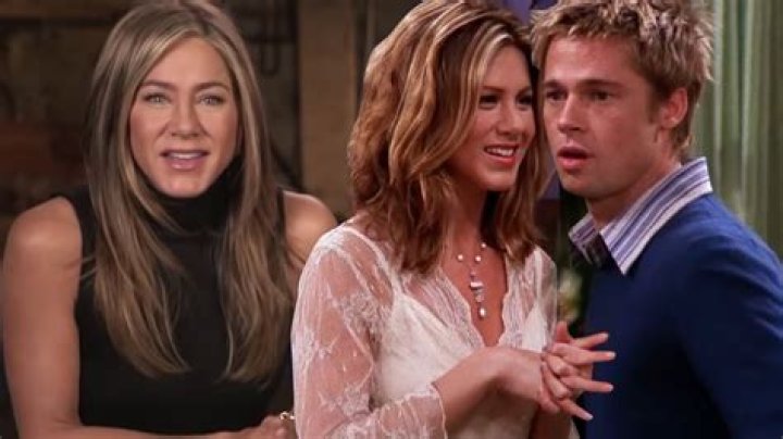 Were Jennifer Aniston and Brad Pitt together during Friends episode?