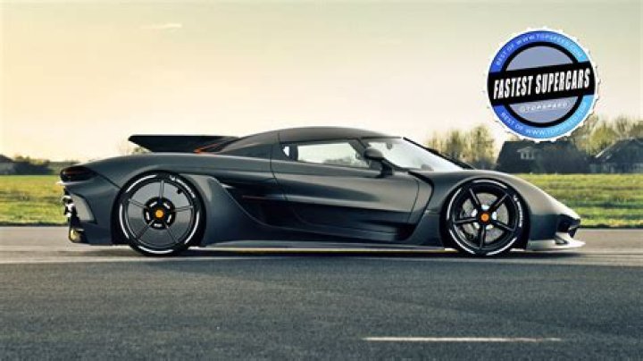 What's the top 3 fastest cars?