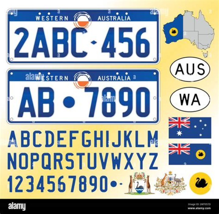 What are the first 2 letters on a number plate?