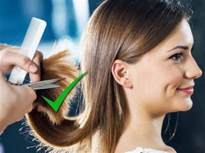 What causes hair breakage at the crown?