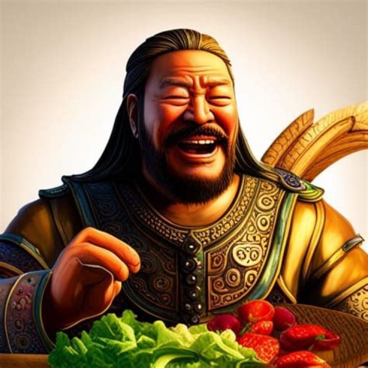 What did Genghis Khan eat?