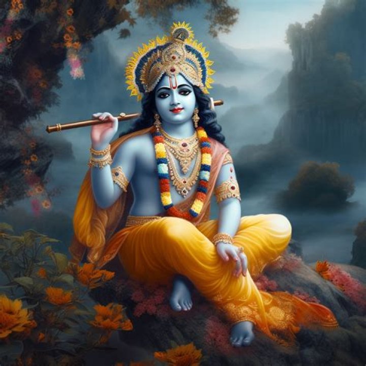 What did Hanuman say when he met Krishna?