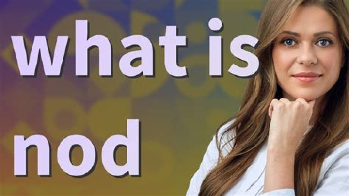 What does it mean when someone nods a lot?