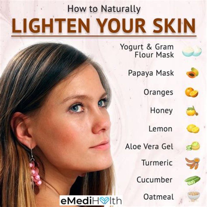 What drinks make your skin lighter?