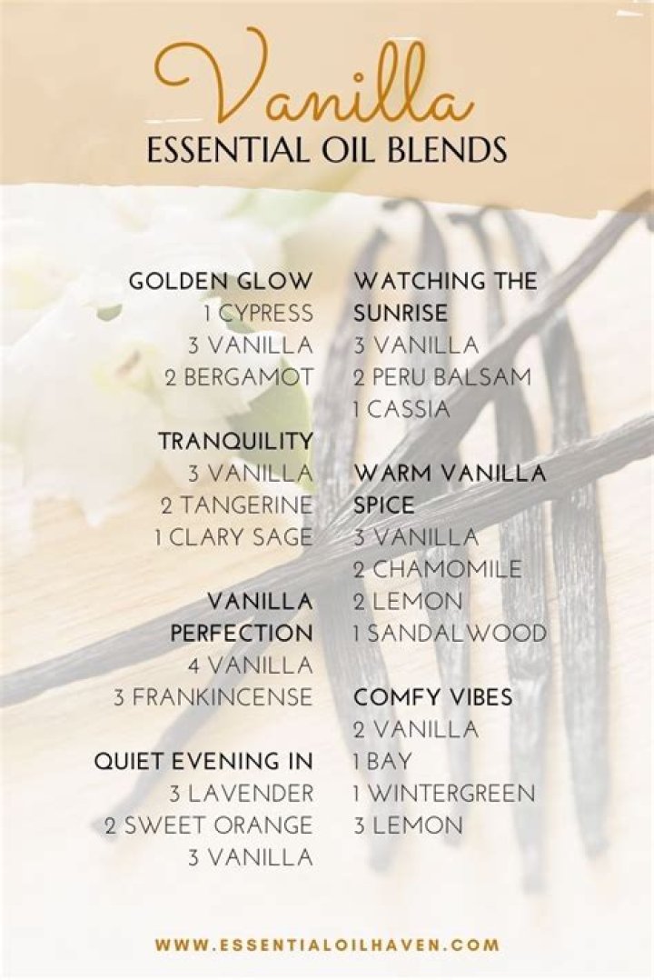 What essential oil is close to vanilla?