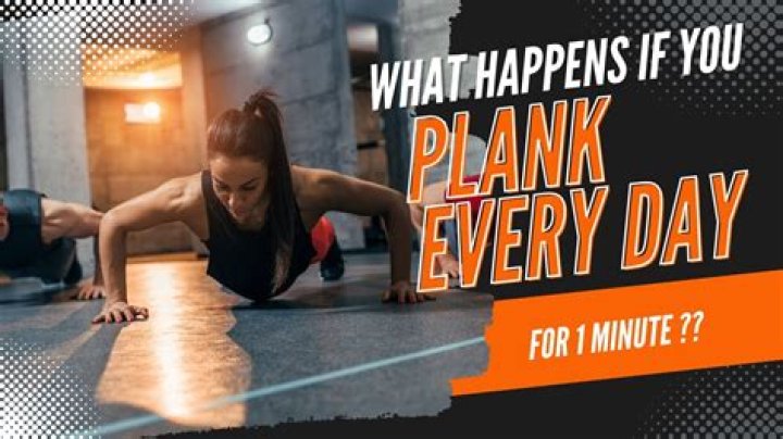 What happens if I plank everyday?
