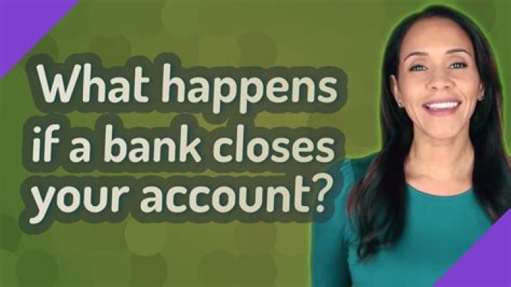 What happens when a bank closes your account for suspicious activity?