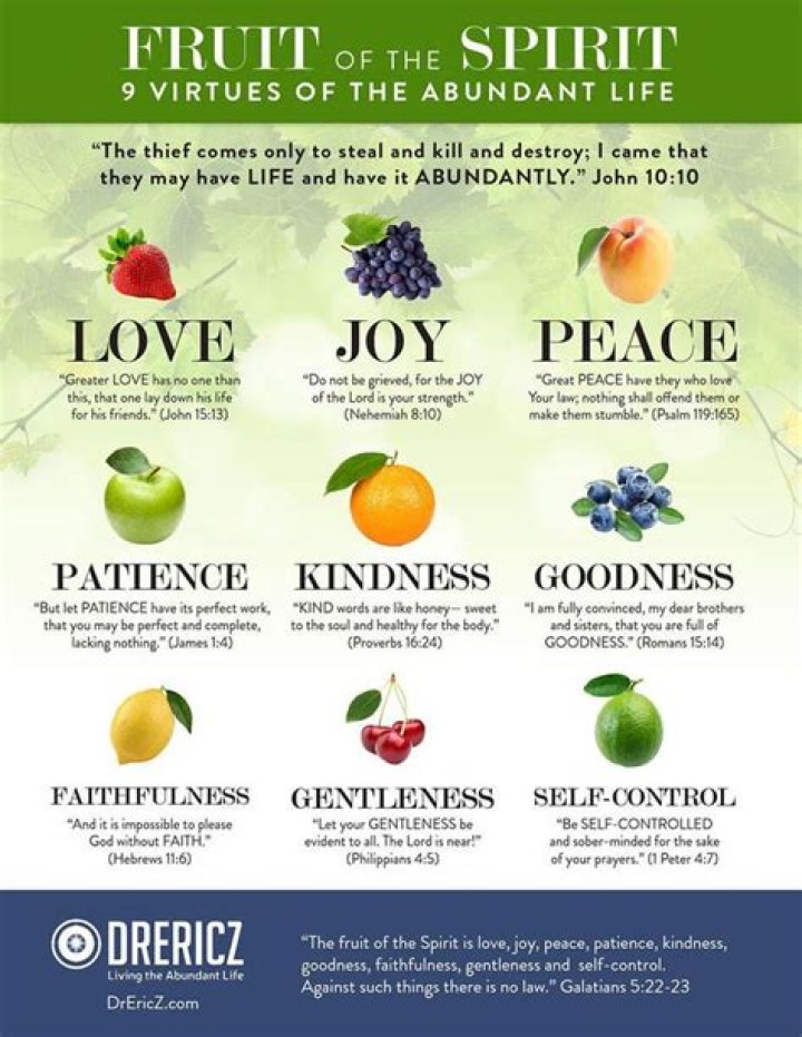 What is biblical fruit?