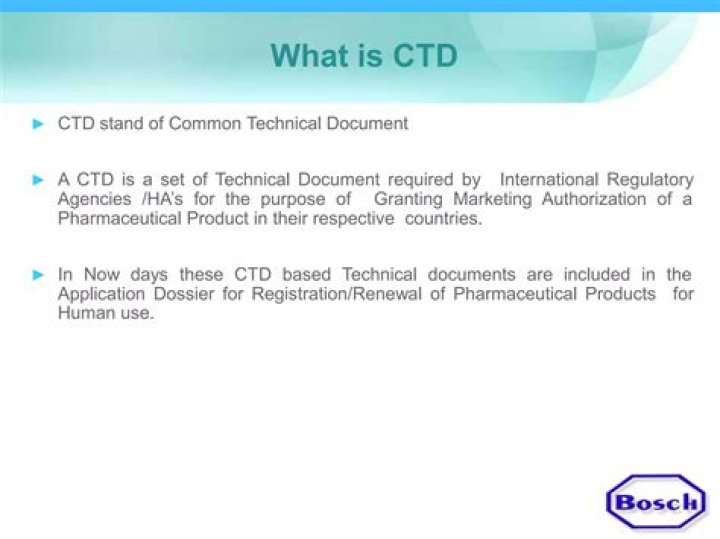 What is CTD screen?