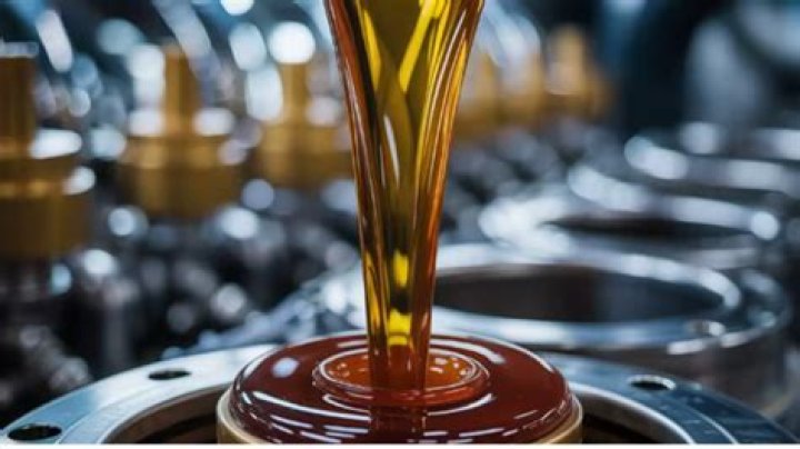 What is synthetic hydraulic fluid made of?