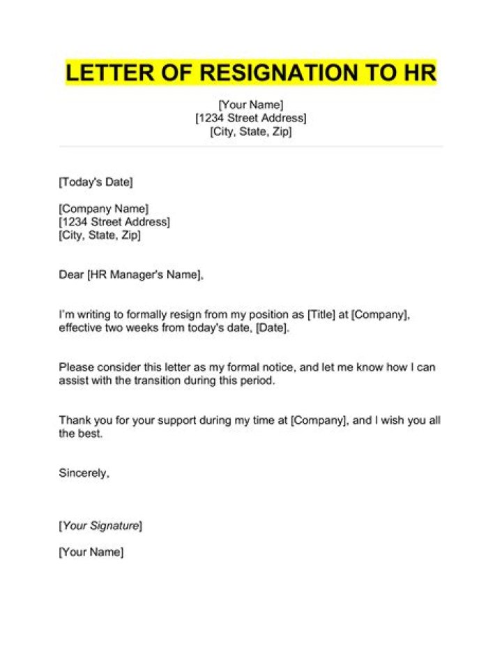 What is the best day to resign?
