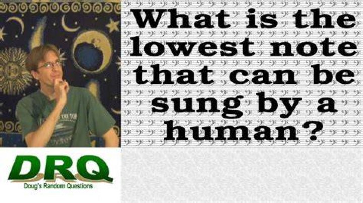 What is the lowest note ever?