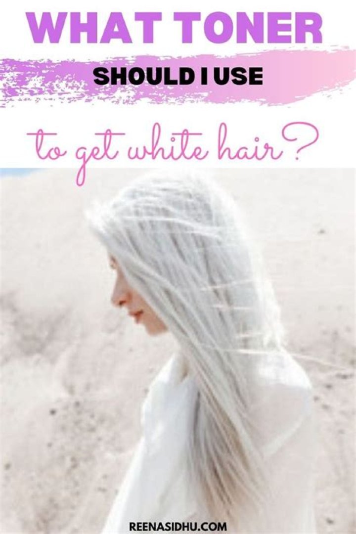 What is the right age to get white hair?
