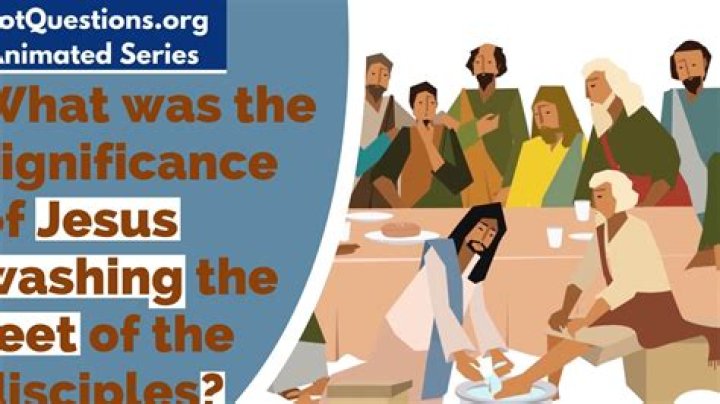 What is the significance of anointing the feet?