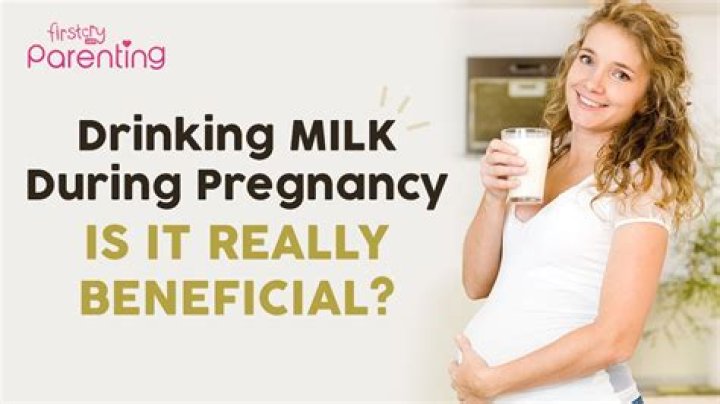 What kind of milk to drink during pregnancy?