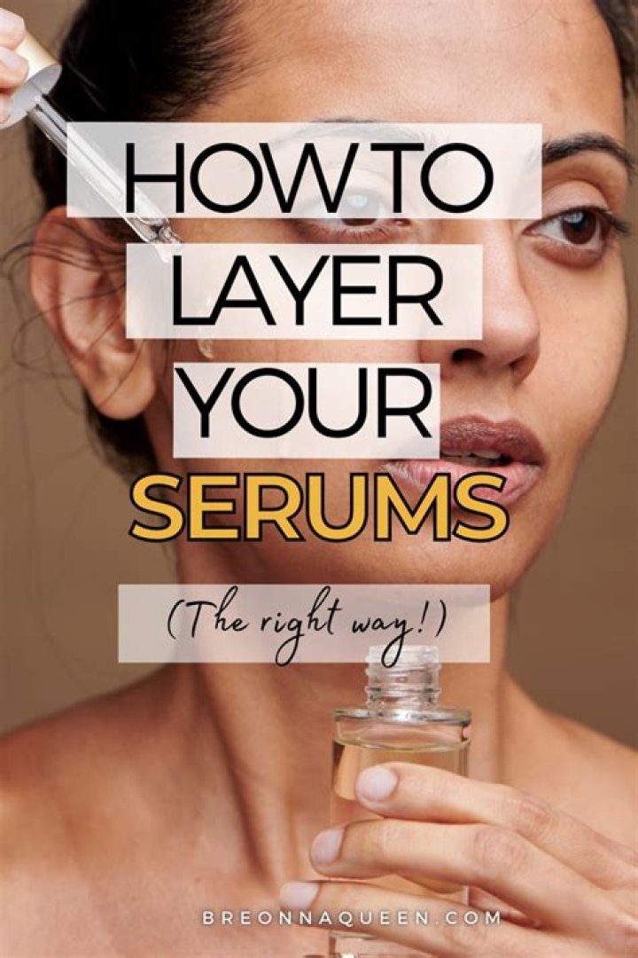 What order do you apply serums?