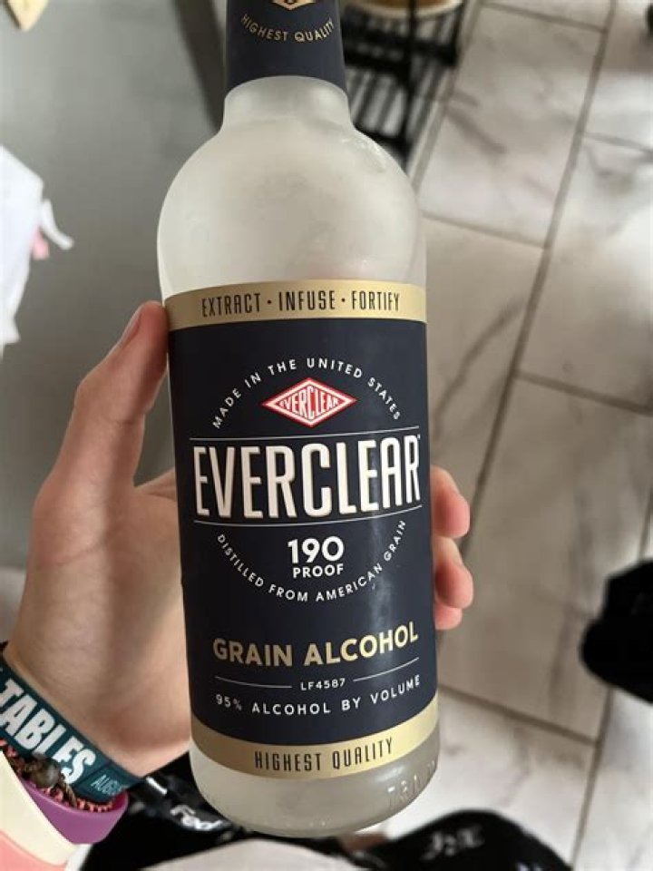 What states sell Everclear 190 proof?