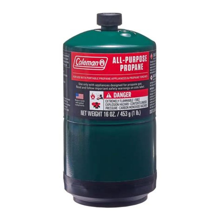 Where do you store small butane tanks?
